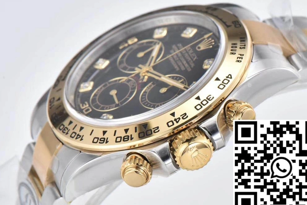 M116503-0008 Clean V3 Cosmograph Factory Black Rolex Dial Daytona 0422